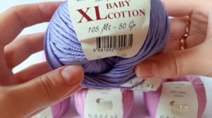 GAZZAL BABY COTTON XL  - обзор и отзыв о пряже.