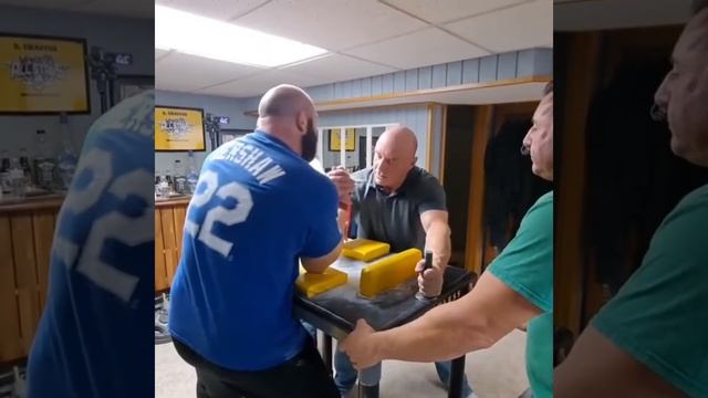 Dave Chaffee Vs Todd Hutchings Arm Wrestling Practice 2021 #davechaffee #toddhutchings