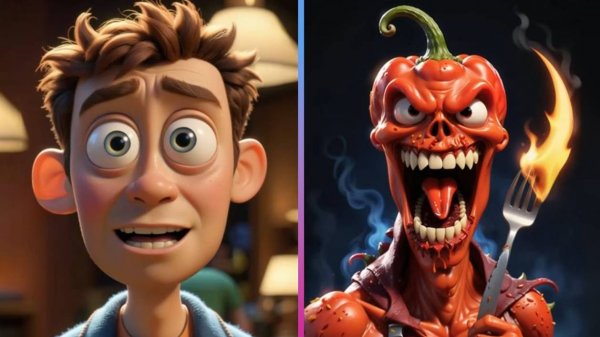 Stable Diffusion Forge - Превращение фото в мультфильм