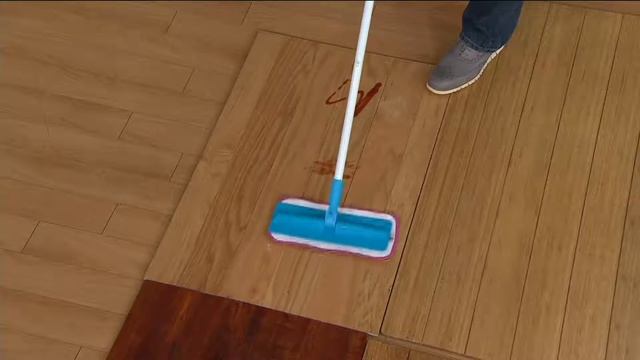 Don Aslett's Super-size Microfiber Mop with 8 Washable Pads on QVC смотреть онлайн