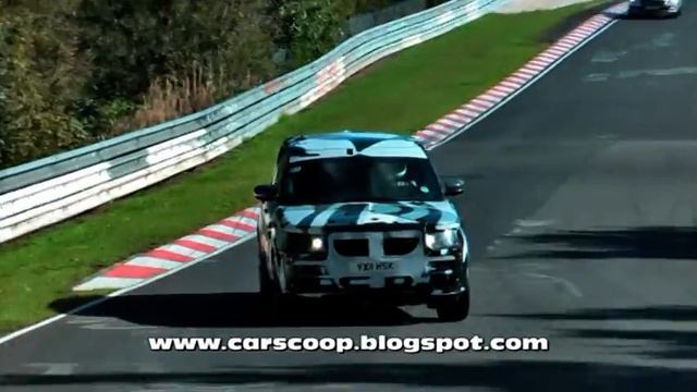 2013 Range Rover Spied Testing смотреть онлайн