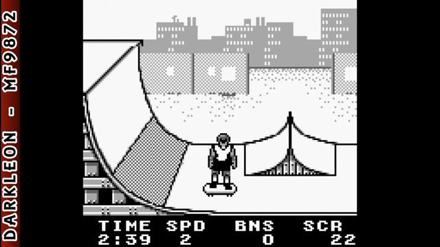 Game Boy - Skate or Die - Tour de Thrash © 1991 Electronic Arts - Gameplay смотреть онлайн