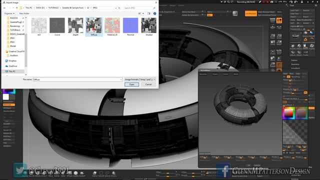 Zbrush 4R8 Greeble + Boolean смотреть онлайн