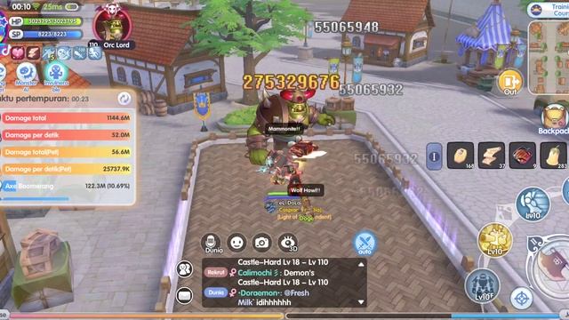 Mechanic Fire 510m DPS To OL! Ragnarok X Next Generation