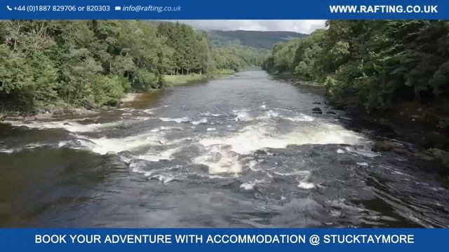 Splash Rafting with accommodation @ Stucktaymore, Loch Tay, Perthshire смотреть онлайн