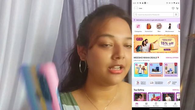 Camera Icon Missing!! How To Get Camera Icon In Meesho App | Search On Meesho By Screenshots