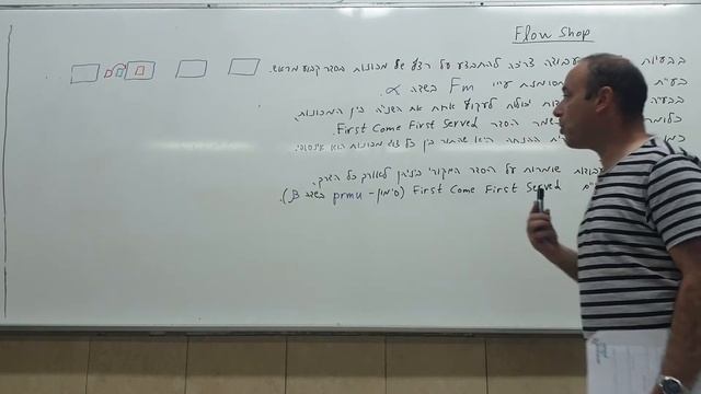 נושאים בזימון ושיבוץ, הרצאה 5, חלק 2 - סוגי בעיות Flow Shop смотреть онлайн