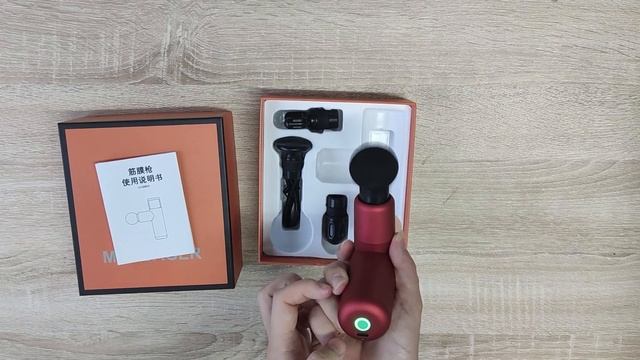 Massage Equipment Mini Custom Adjustable Pocket Digital Muscle Massager M3 смотреть онлайн