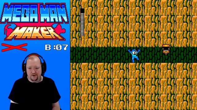 Mega Man Maker Gameplay 253 - Playing Your Levels - The Blue Slider смотреть онлайн