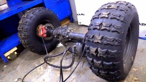 Новая самодельный полноприводный квадроцикл!