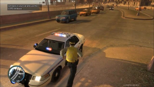 GTA IV - LCPDFR - RCMP traffic stop (DASH CAM COPS) смотреть онлайн