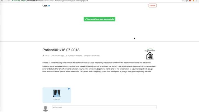 Telemedicine Web-Application Case.io смотреть онлайн