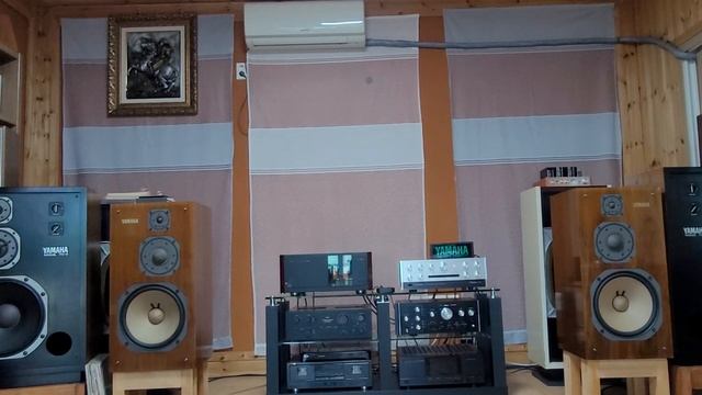 YAMAHA NS-1200 + SANSUI B-2301L + ACCUPHASE C-200 [오디오역사 Audio history] смотреть онлайн