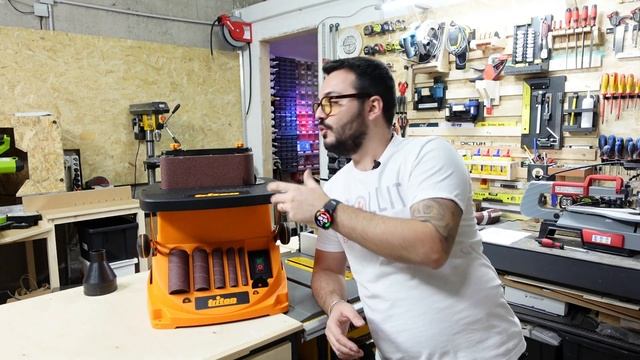 Unboxing Della Levigatrice Tanto Attesa Della Triton A Mandrino E Nastro Oscillante.
