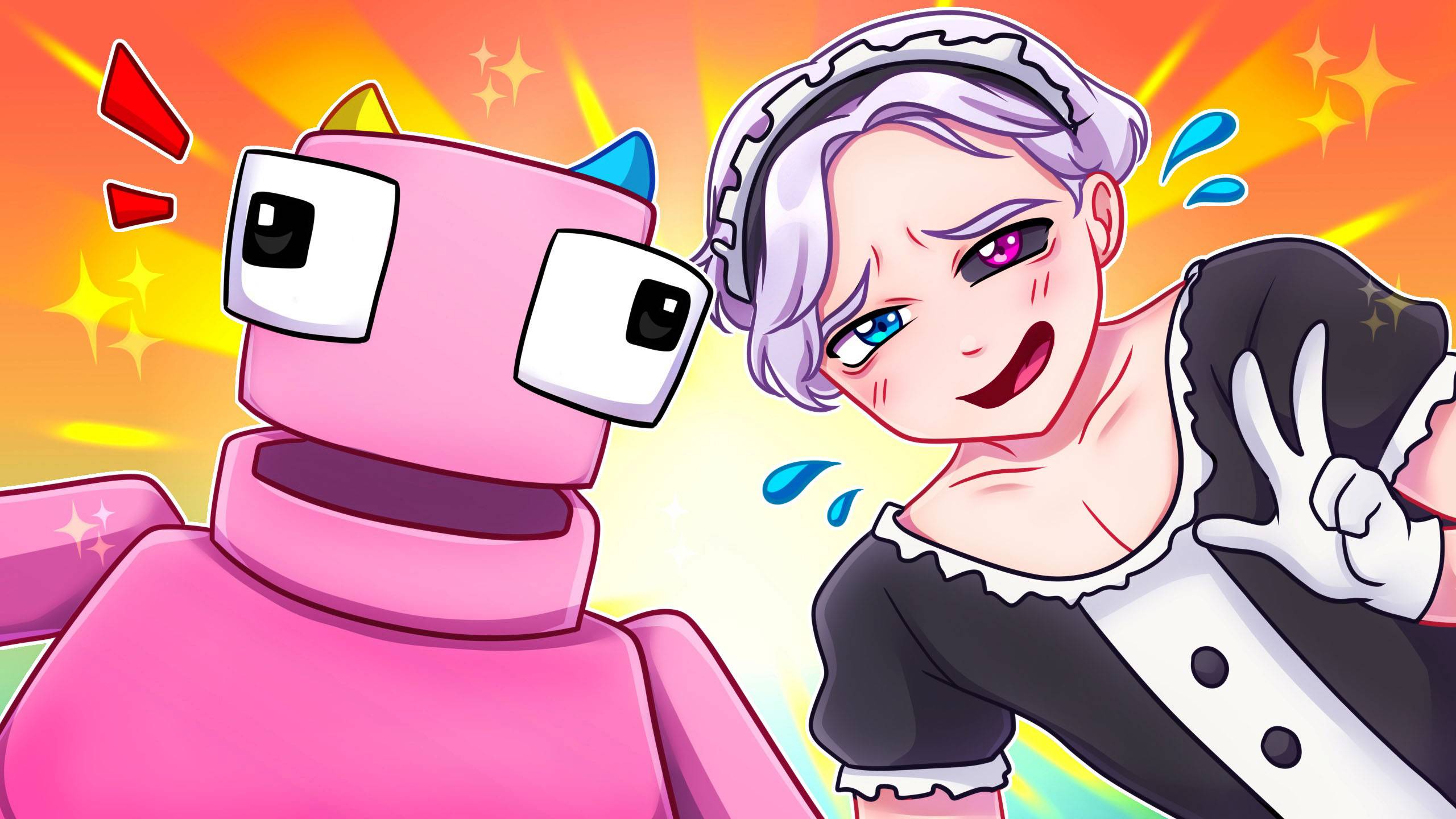 ❤️Майнкрафт но Я СТАЛА ПОМОЩНИКОМ РОБОТОМ R.E.P.O. смотреть онлайн