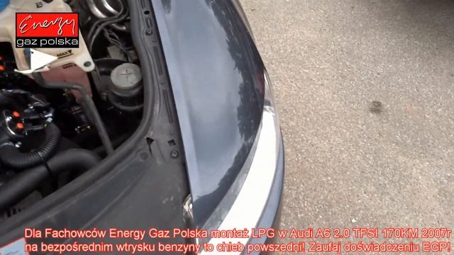 LPG do bezpośredniego wtrysku Audi A6 2.0 TFSI 170KM 125kW 2007r w Energy Gaz Polska! смотреть онлайн