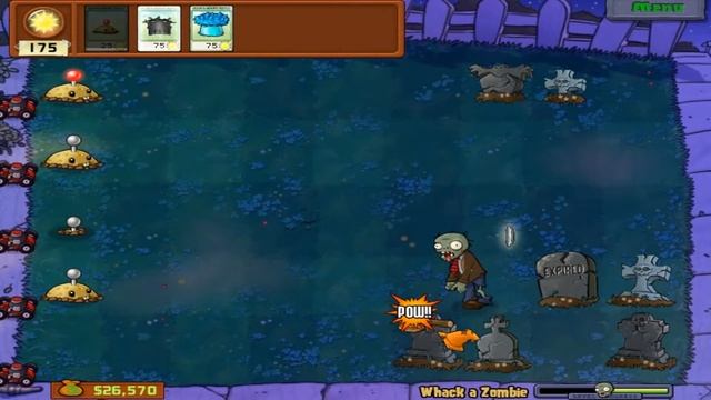 Plants Vs Zombies No Hack: Mini Game - Whack A Zombie