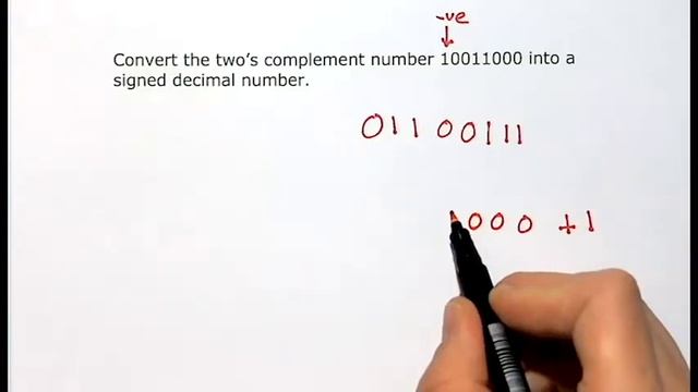 Twos Complement to Decimal смотреть онлайн