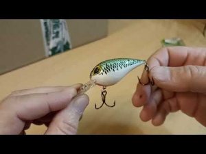 Распаковка посылки с воблером Cotton Cordell Wiggle O