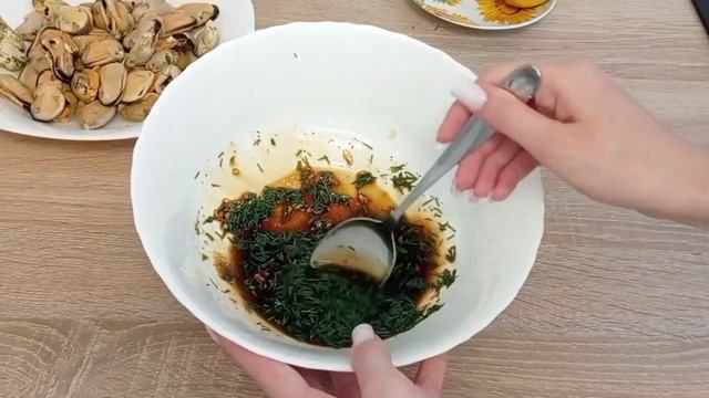 Маринованные мидии, рецепт который нужно приготовить