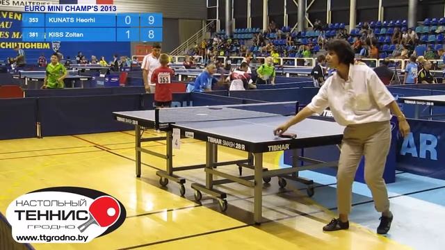 2013 Euro Mini Champ's - Kunats Heorhi BELARUS vs KISS Zoltan ROMANIA смотреть онлайн