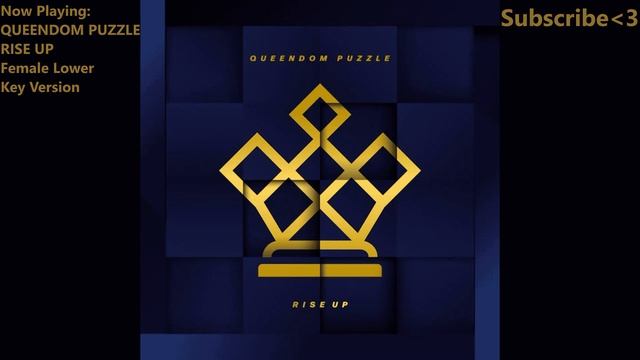 QUEENDOM PUZZLE - RISE UP | Female Lower Key Version | REQUESTED смотреть онлайн