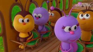 Колёса у автобуса  |  Любимые насекомые - Bichikids