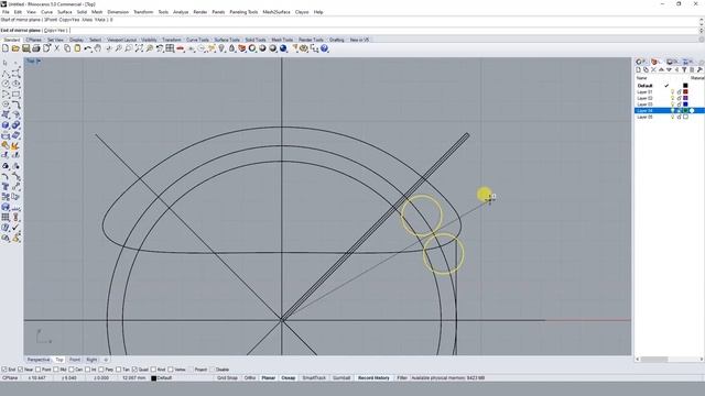 Rhino Project- Part 2 of 7 Create Signet Ring with only Rhino Commands смотреть онлайн