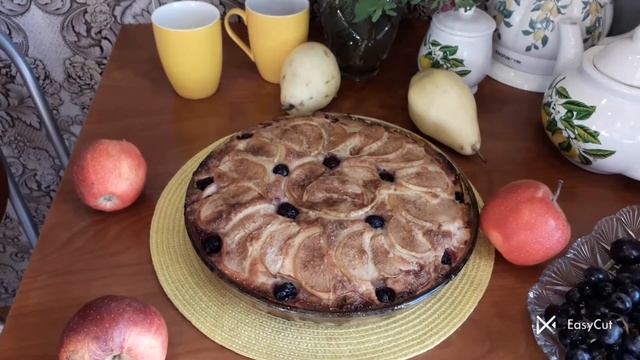 Наслаждаемся пирогом 