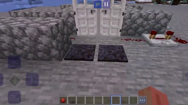 Построил механические двери (без модов) Mr. Capybara Minecraft смотреть онлайн