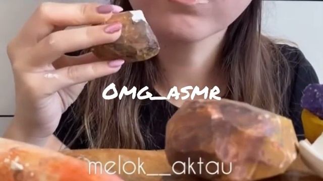 Хрустящие овощи АСМР мел смотреть онлайн
