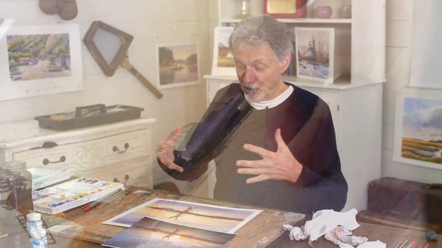 Painting Horsey Windpump, Norfolk Geoff Kersey ⎮ Watercolour Landscapes смотреть онлайн