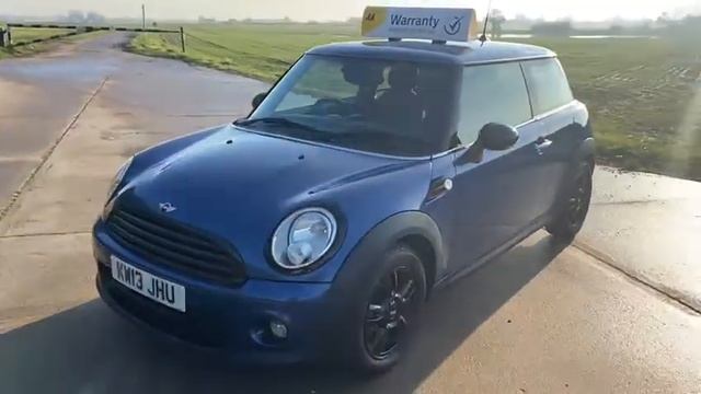 2013 13 MINI HATCH ONE 1.6 ONE D 3d 90 BHP (Blue) UK Motor Group смотреть онлайн
