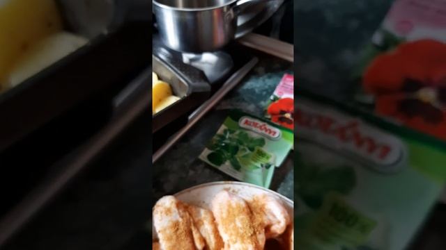 КРЫЛЫШКИ с КАРТОШКОЙ.