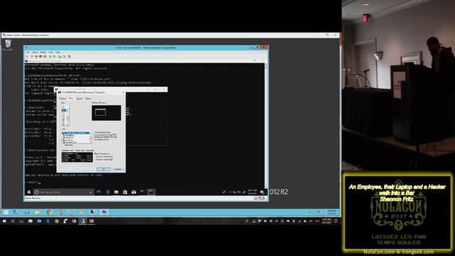 NolaCon 2017 An Employee their Laptop and a Hacker walk into a Bar - Shannon Fritz смотреть онлайн
