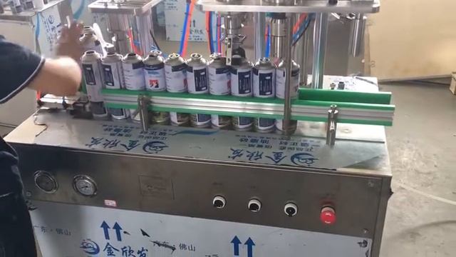 Aerosol Filling Machine/ Semi-Automatic Aerosol Filling Machine