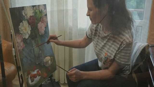 "ПЕРВАЯ КЛУБНИКА" (худ. Нелли ЦЫБУЛИНА) смотреть онлайн