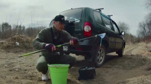 Первая рыбалка на поплавок 2025 на реке '