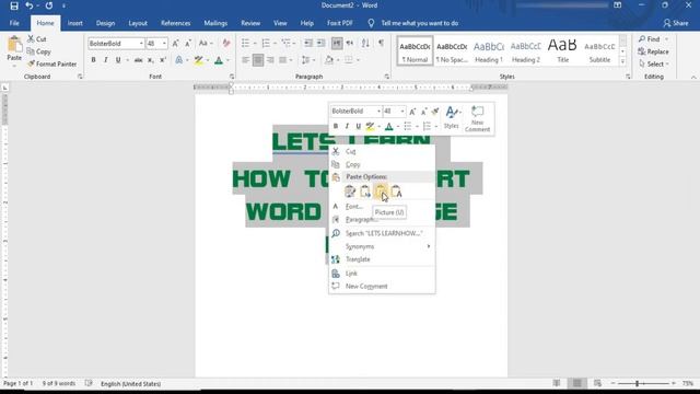 How to convert Word to image | save word file to jpeg | how to save word doc as image jpeg png fil смотреть онлайн