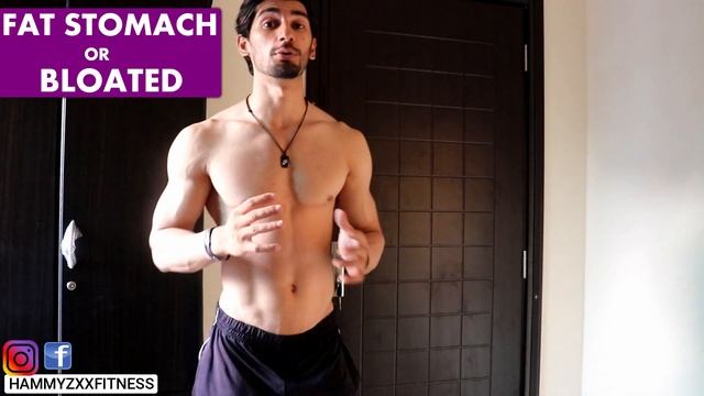 Fat Or Bloated Stomach ? How to Fix Bloating |Hamza Salah смотреть онлайн