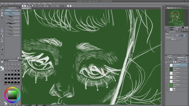 SPEEDPAINT|Гипножаба в ClipStudioPaint смотреть онлайн
