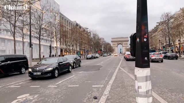 LIVE PARIS, driving around the city (February 10, 2022) смотреть онлайн