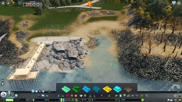 Pallet Town - Kanto in Cities: Skylines #ep3 смотреть онлайн
