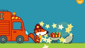 FOX Firefighterwith Pango Storytime smart intuitive story app for kids Gameplay