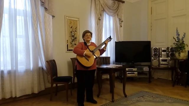 Галина Городова - Песня Юрия Визбора "Охотный ряд" смотреть онлайн