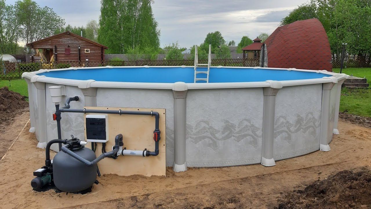 Нагреватель для Бассейна Каркасного - установка Электрического Подогрева Воды смотреть онлайн