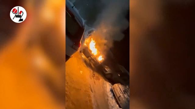 "Партнёр" вспыхнул при торможении. Real video смотреть онлайн