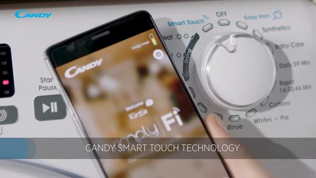 Candy Freestanding Tumble Dryer GVSC9DCGB смотреть онлайн