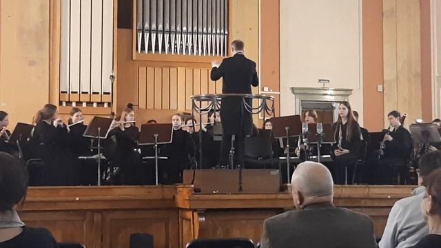 Духовой оркестр им.Римского-Корсакова ССМШ СПБ Консерватории смотреть онлайн