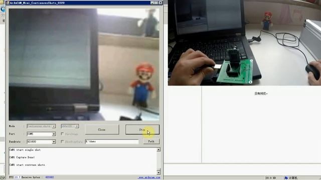 ArduCAM Mini 2MP OV2640 Arduino Camera Demonstration